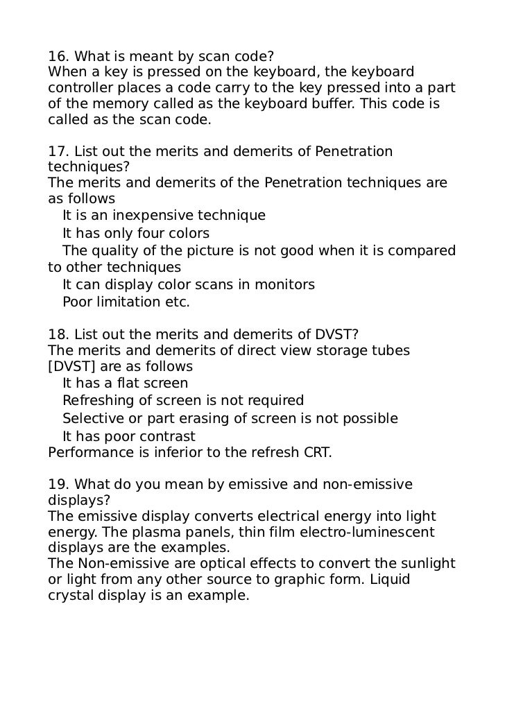 merits and demerits of penetration techniques Merits and demerits of penetration techniques